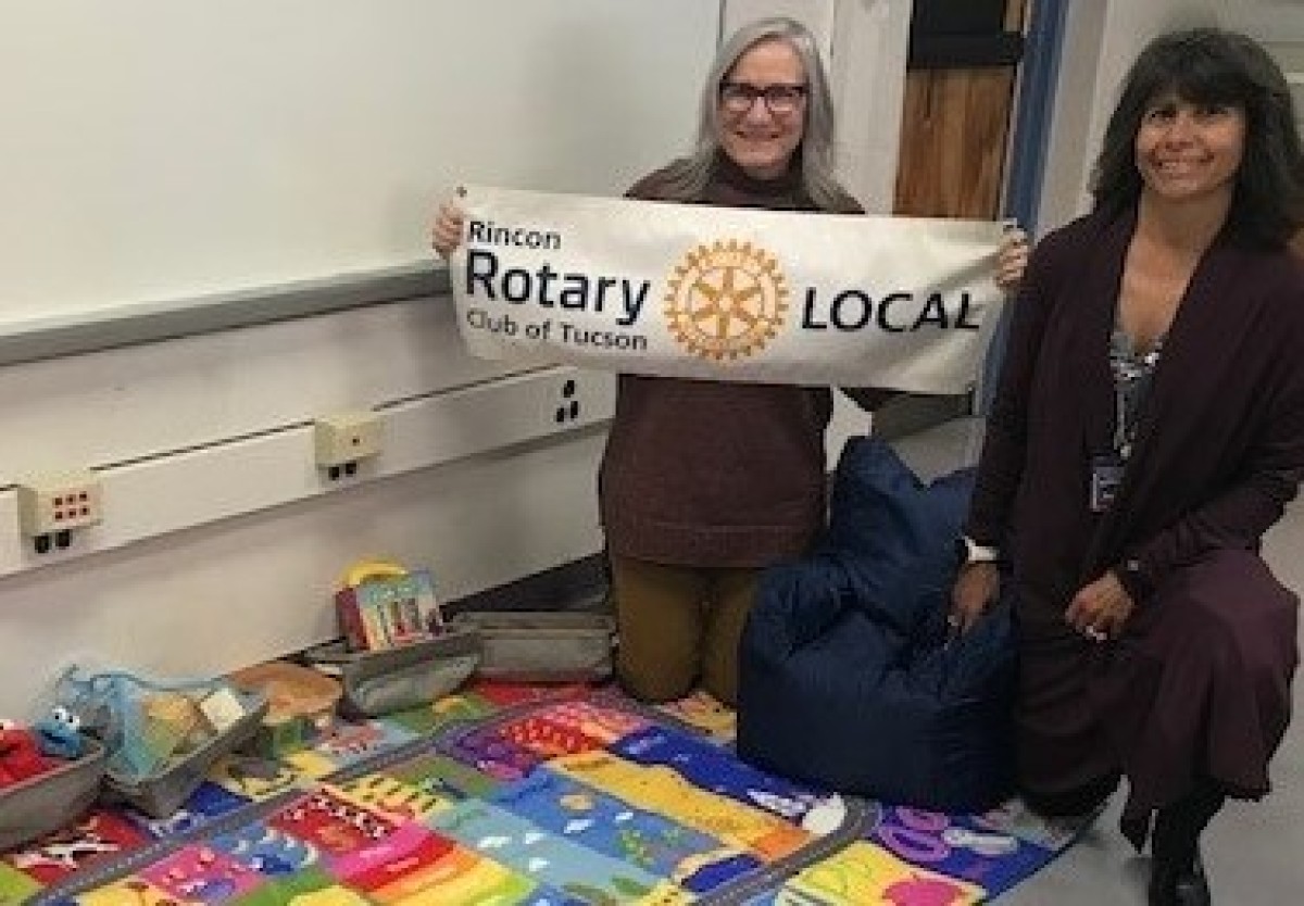 Rincon Rotary helps provide for Community Liaison Room at Craigin Elementary