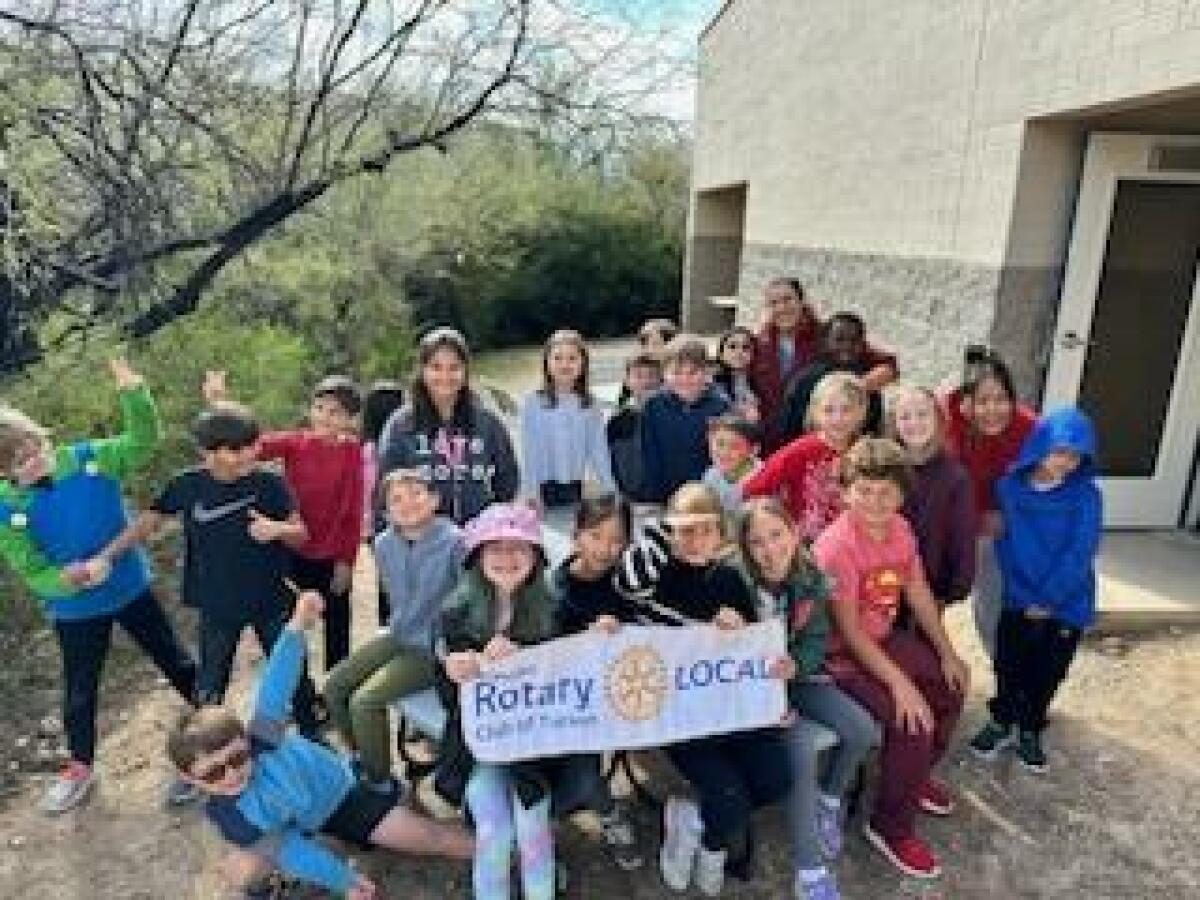 Rincon Rotary provides a breath of fresh air at Canyon View Elementary